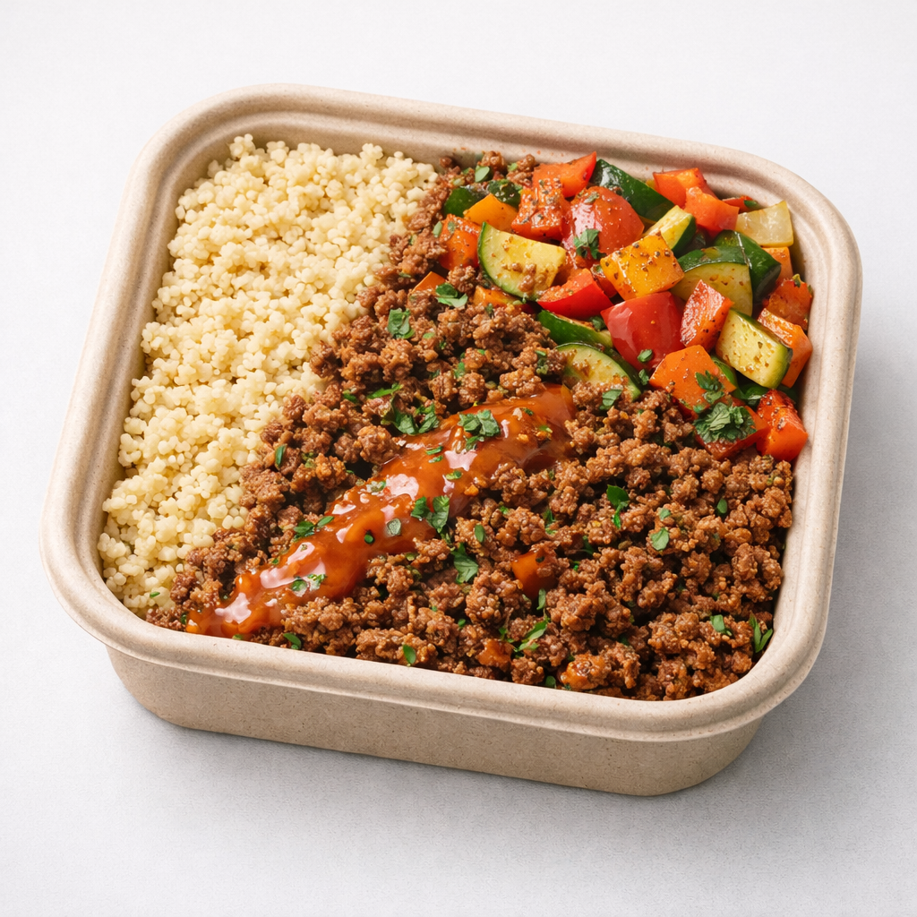 The No-Time Moroccan Beef Meal